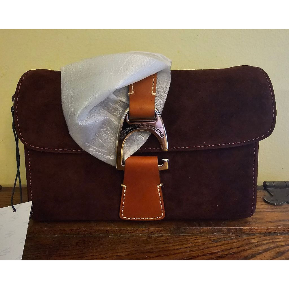 NWT Dooney & Bourke Suede Kyra bag